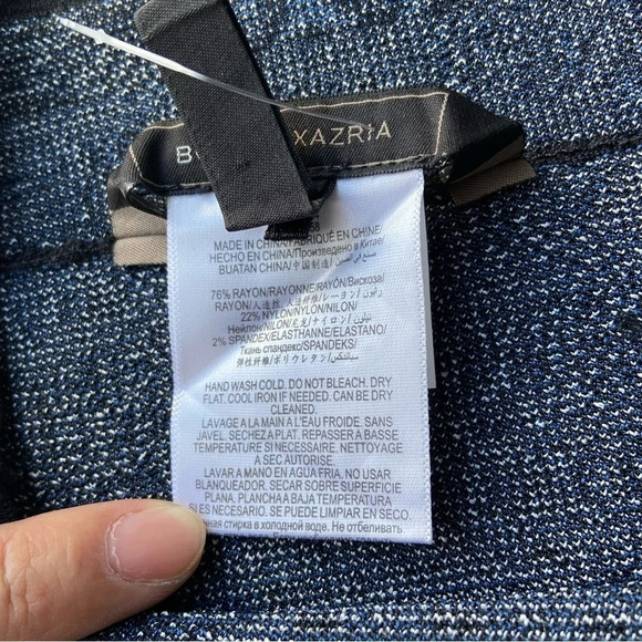 BCBGMaxAzria Irene Tribal Jacquard Pencil Bandage Skirt - Picture 7 of 13